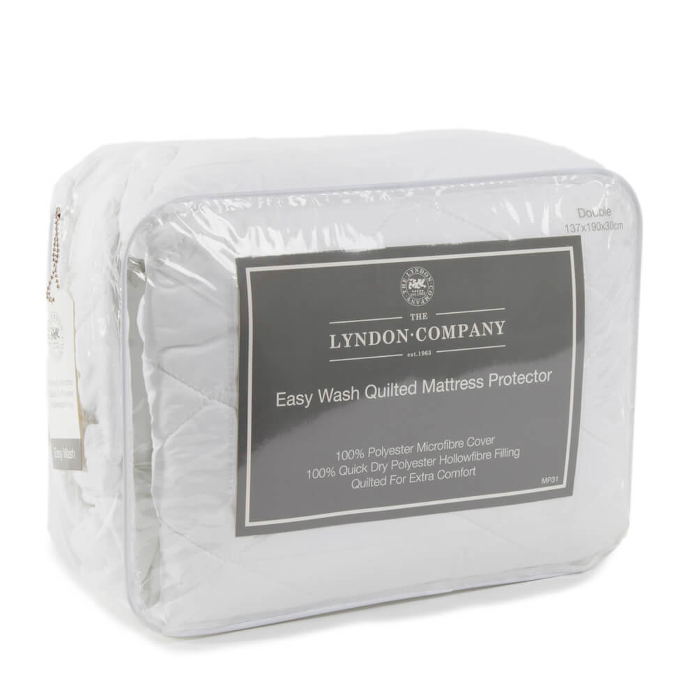 The Lyndon Company Easy Wash Quilted Mattress Protector